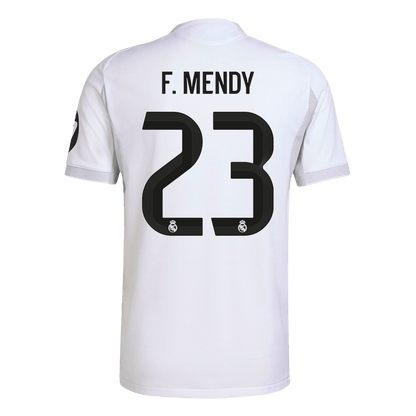 F.MENDY #23 Real Madrid Home Match Jersey Player Version 2025/26