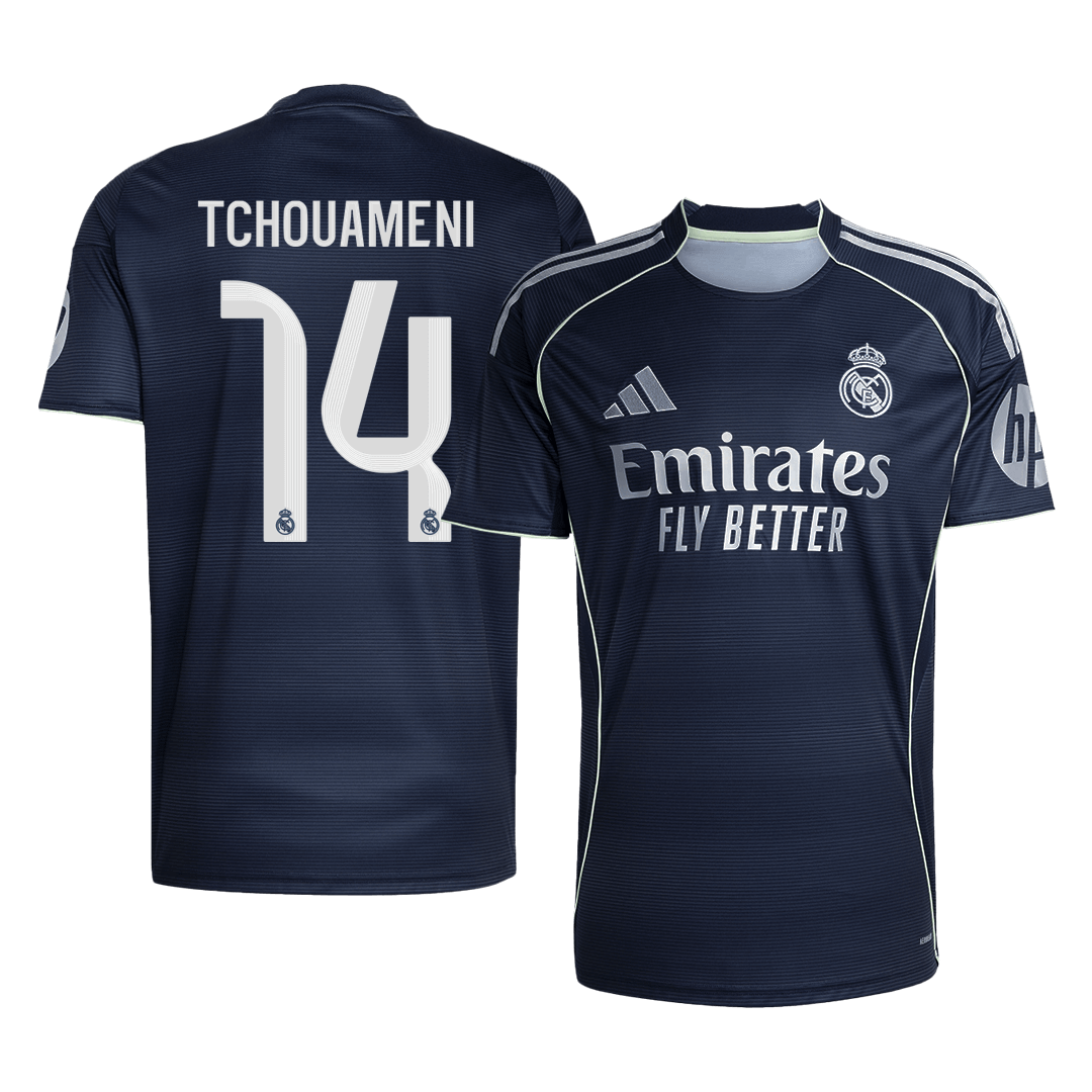 TCHOUAMENI #14 Real Madrid Away Jersey 2025/26 - [Super Replica]