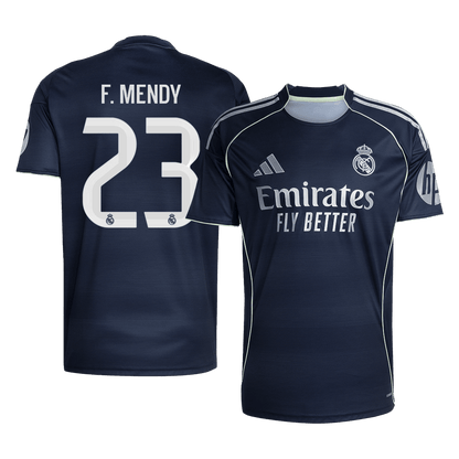 F.MENDY #23 Real Madrid Away Jersey 2025/26 - [Super Replica]