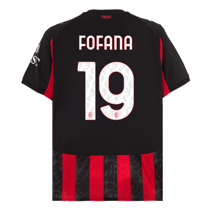 FOFANA #19 AC Milan Home Jersey 2025/26 - [Super Replica]