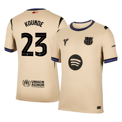 KOUNDE #23 Barcelona Away Jersey 2025/26 - UCL