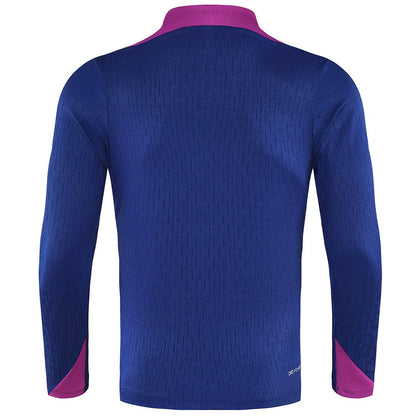 Barcelona 1/4 Zipper Sweat Kit(Top+Pants) Navy 2025/26