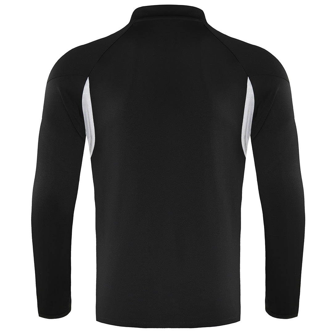 Real Madrid 1/4 Zipper Sweat Kit(Top+Pants) Black 2025/26