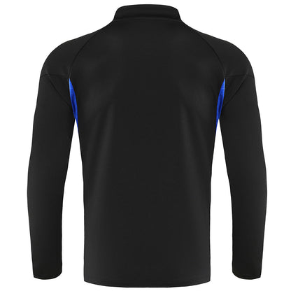 Kids Manchester United 1/4 Zipper Sweat Kit(Top+Pants) Black 2025/26