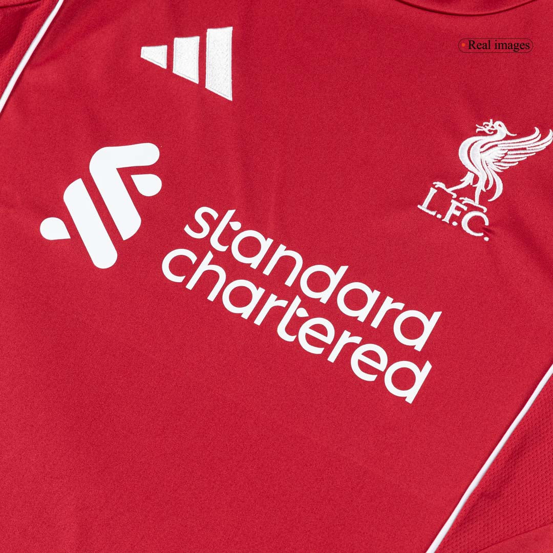 SZOBOSZLAI #8 Liverpool Home Jersey 2025/26