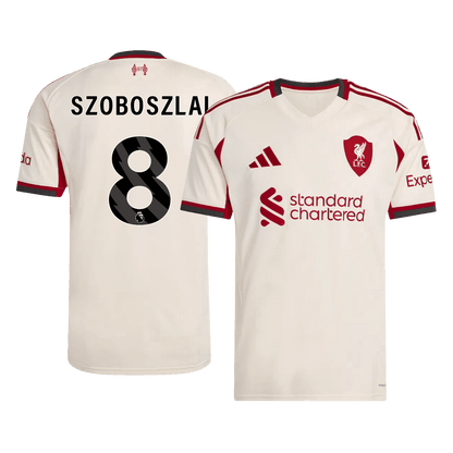 SZOBOSZLAI #8 Liverpool Away Jersey 2025/26