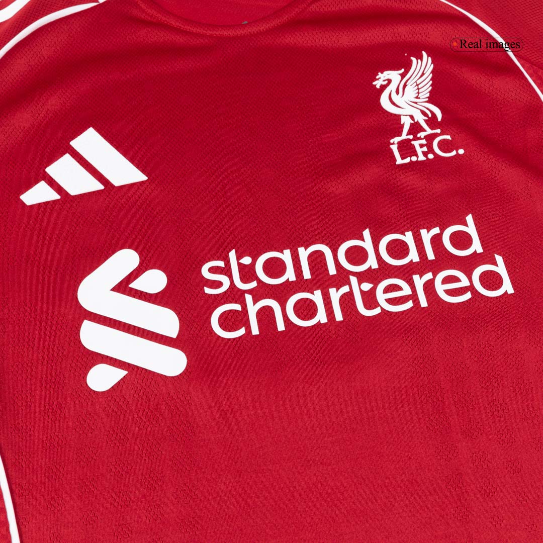 GAKPO #18 Liverpool Home Match Jersey Player Version 2025/26