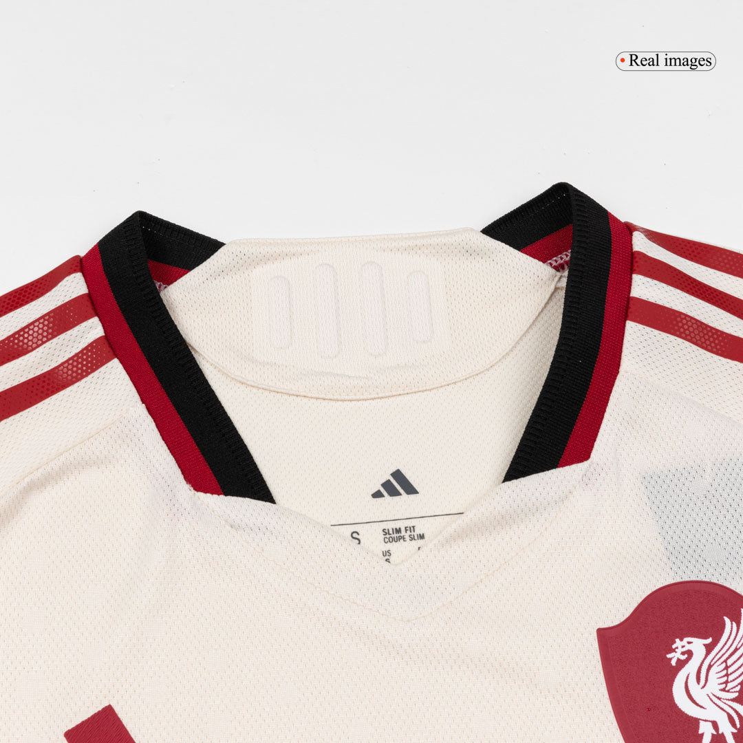 GAKPO #18 Liverpool Away Match Jersey Player Version 2025/26