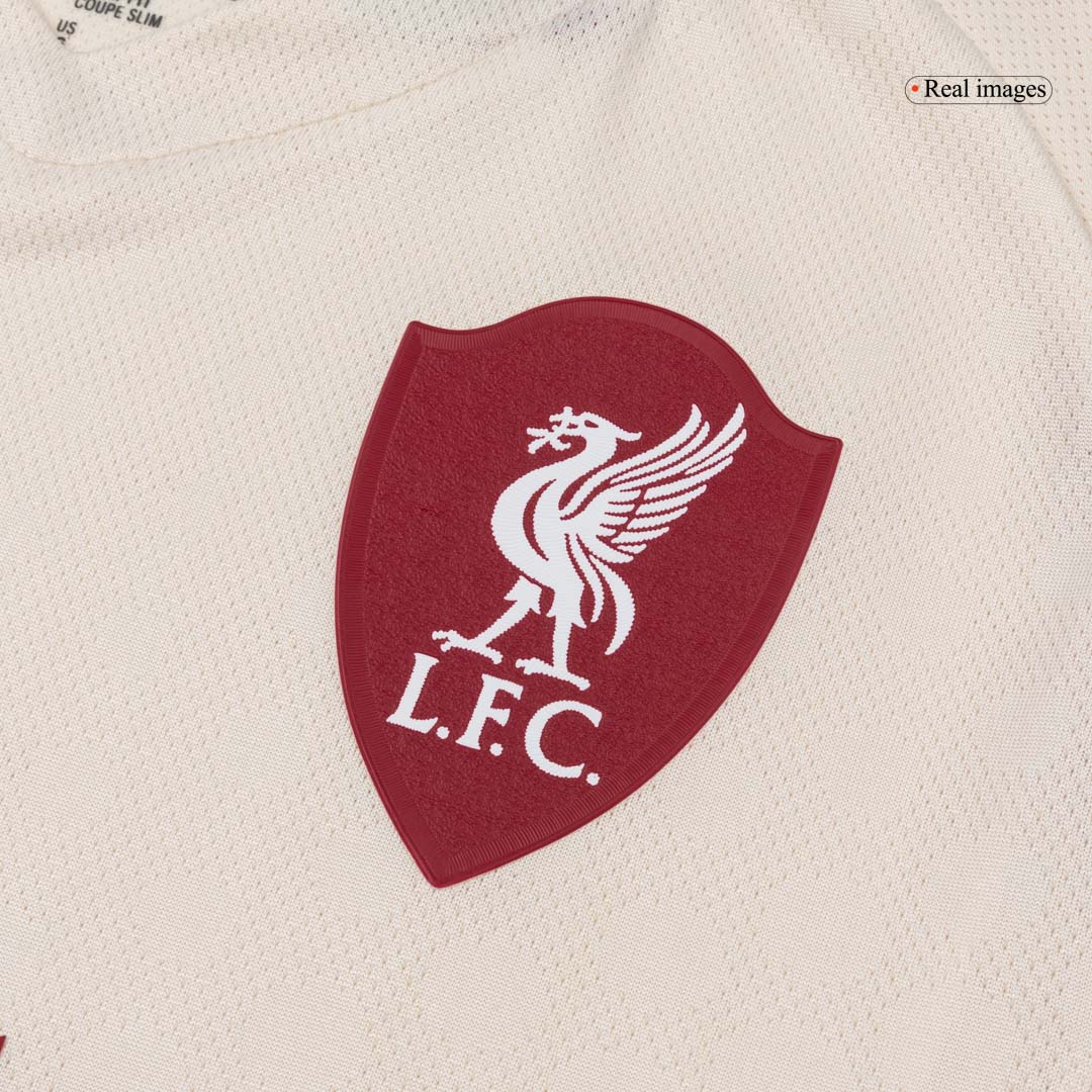 GAKPO #18 Liverpool Away Match Jersey Player Version 2025/26