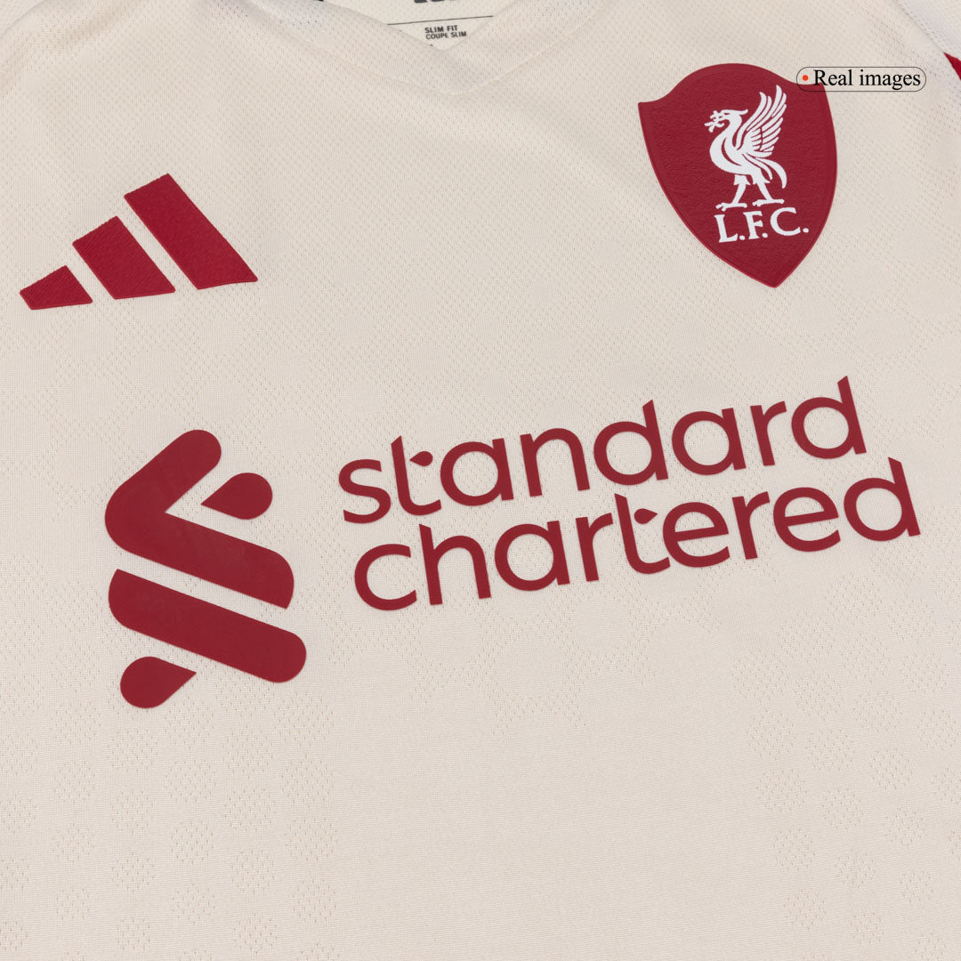 GAKPO #18 Liverpool Away Match Jersey Player Version 2025/26