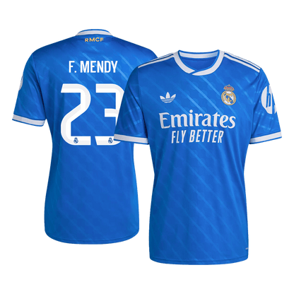 F. MENDY #23 Real Madrid Third Jersey 2025/26