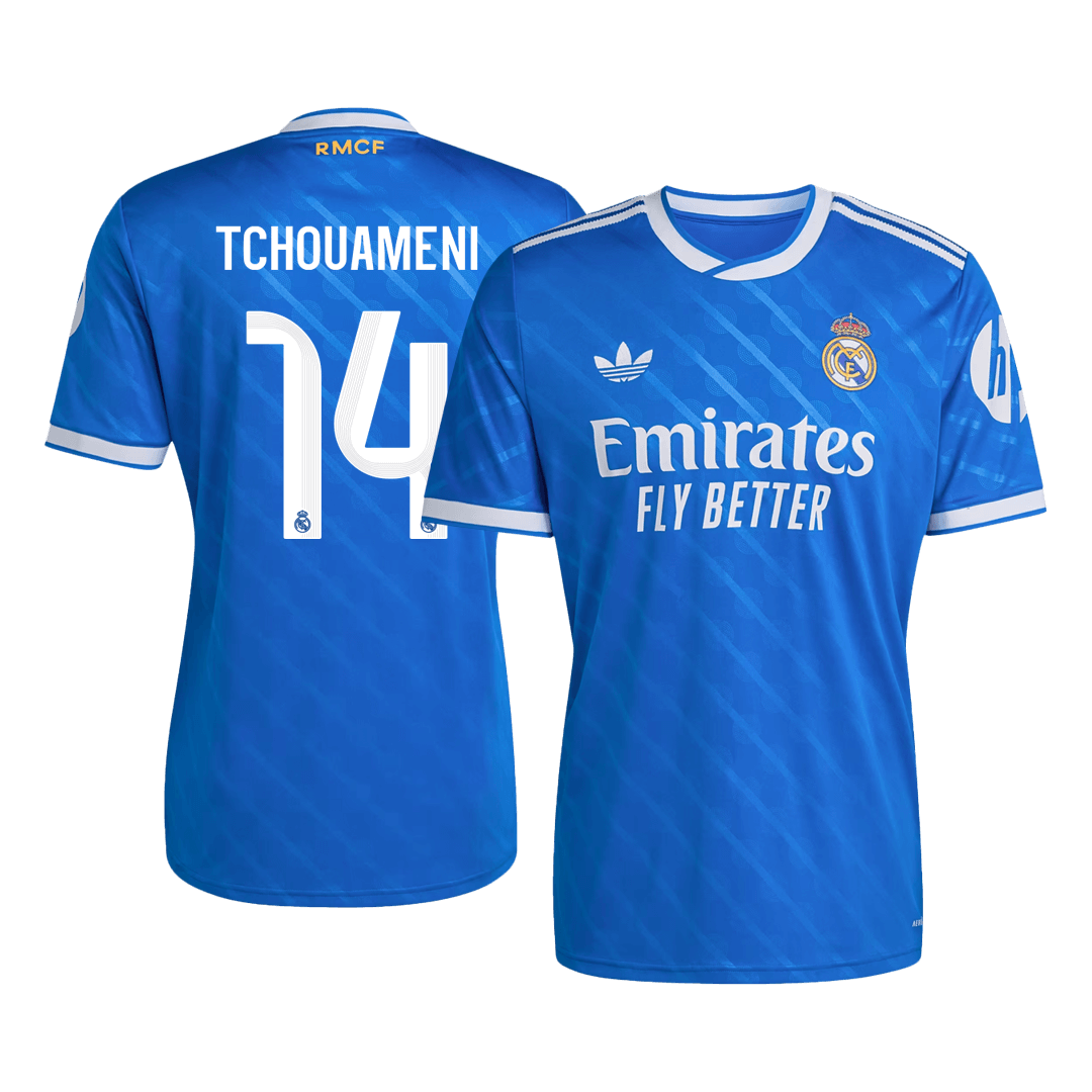 TCHOUAMENI #14 Real Madrid Third Jersey 2025/26
