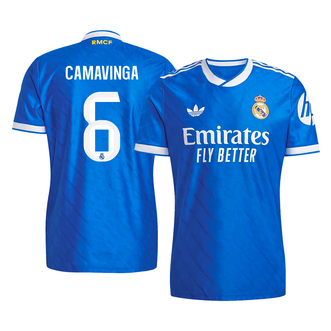 CAMAVINGA #6 Real Madrid Third Match Jersey Player Version 2025/26