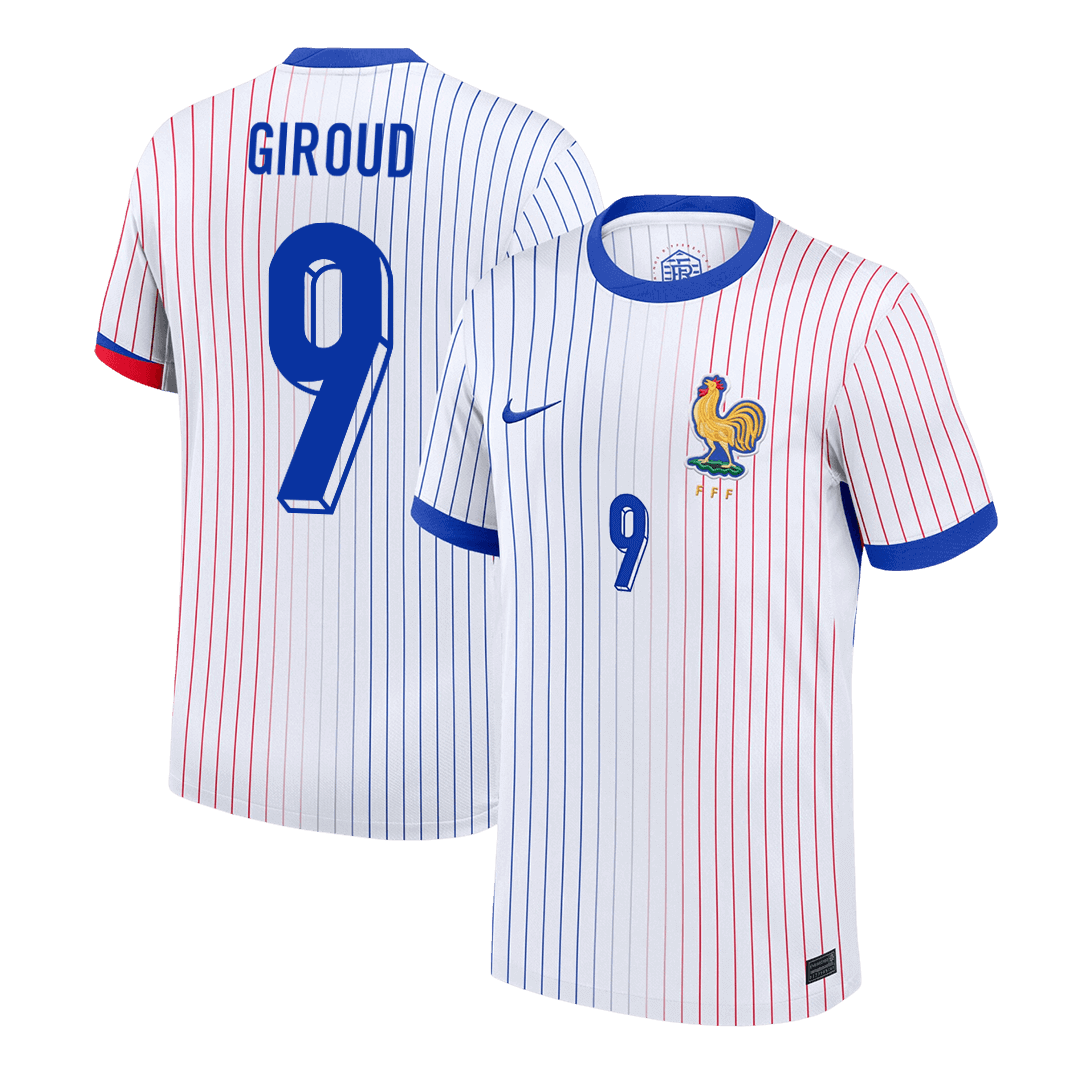 GIROUD #9 France Away Jersey
