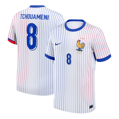 TCHOUAMENI #8 France Away Jersey