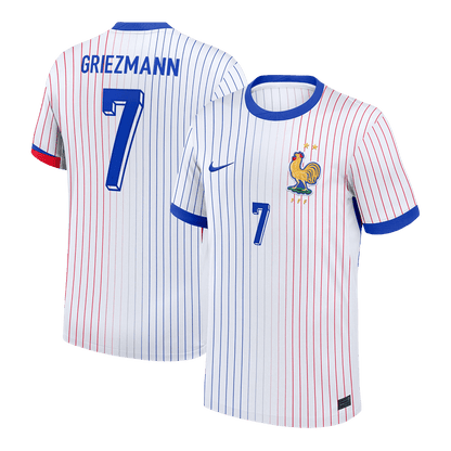 GRIEZMANN #7 France Away Jersey
