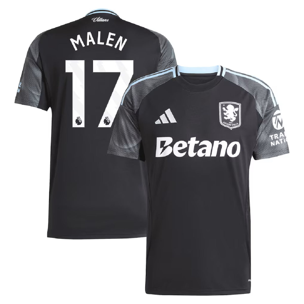 MALEN #17 Aston Villa Away Jersey 2025/26