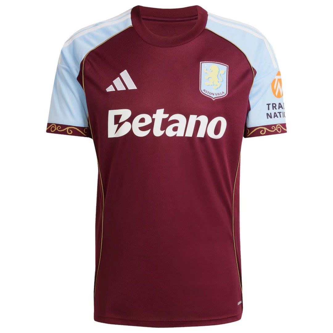 MALEN #17 Aston Villa Home Jersey 2025/26 - Cup Font