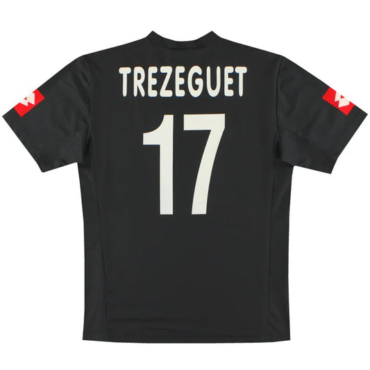 TREZEGUET #17 Retro Juventus Away Jersey 2001/02