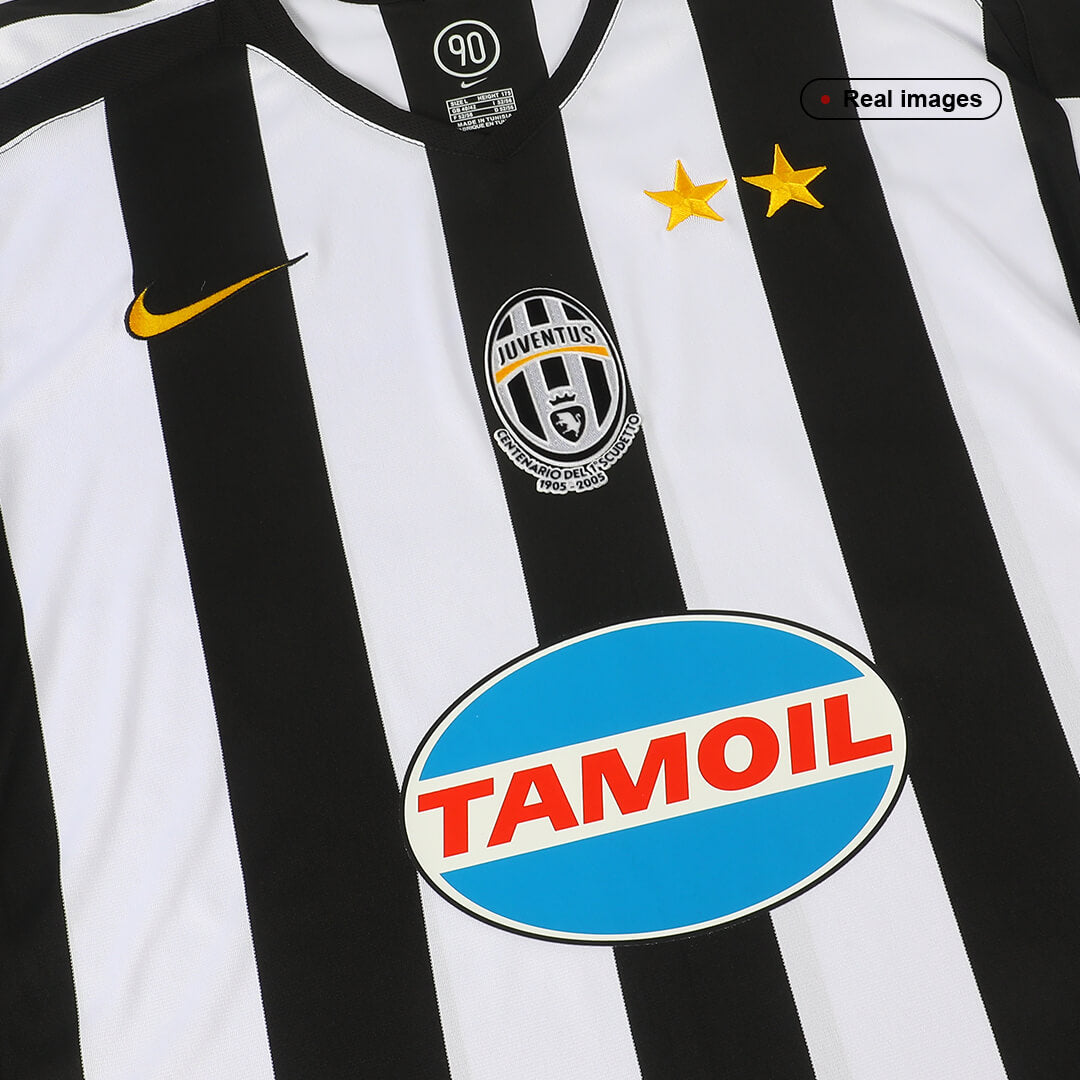 Del Piero #10 Retro Juventus Home Jersey 2005/06