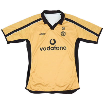 v.NISTELROOY #10 Retro Manchester United Centenary Away Jersey 2001/02