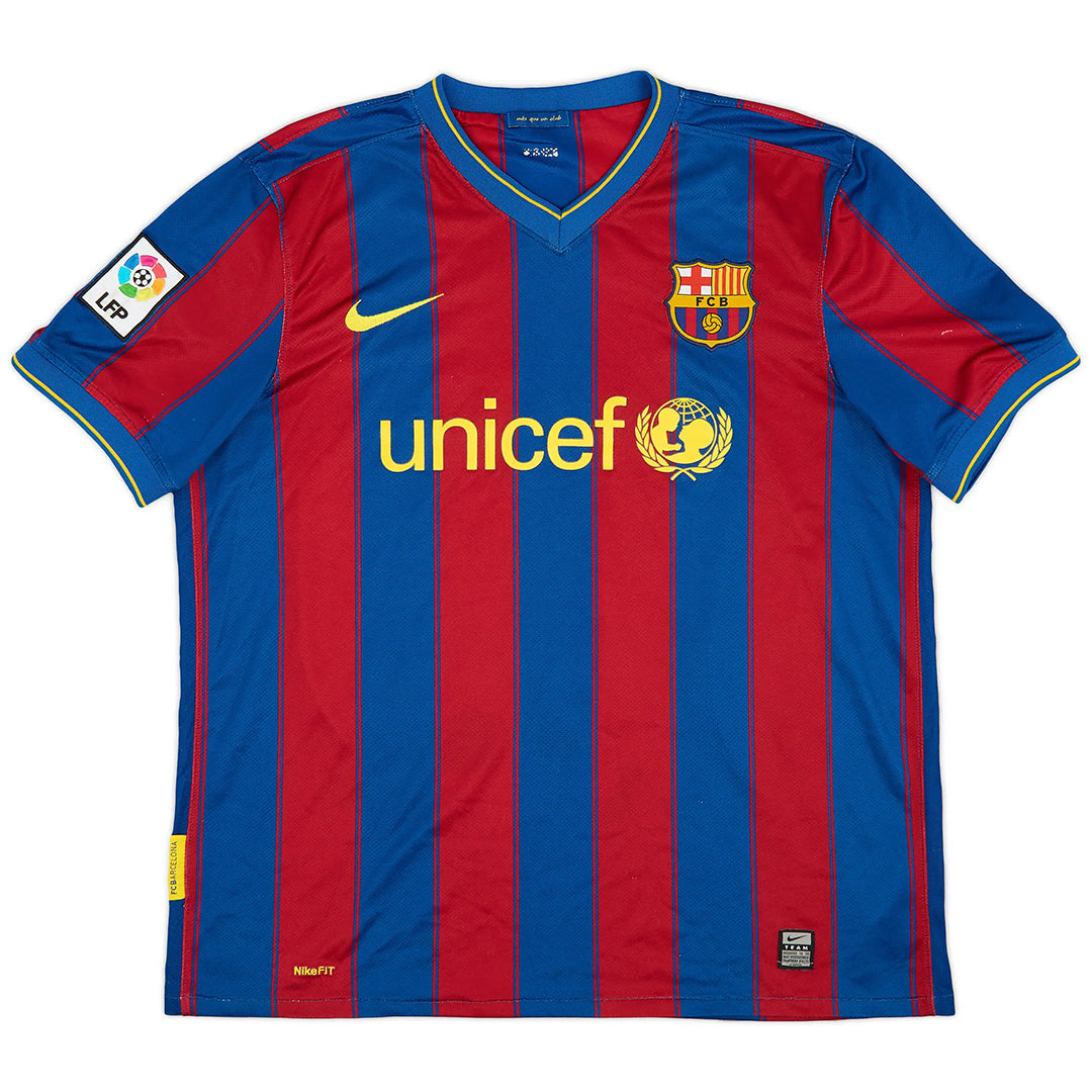Ibrahimović #9 Retro Barcelona Home Jersey 2009/10