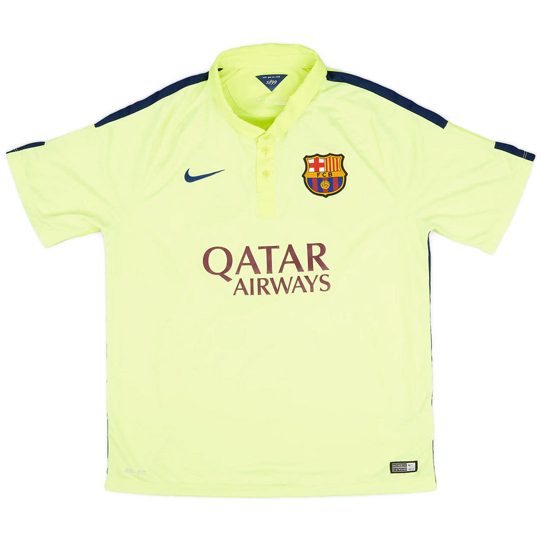 SUÁREZ #9 Retro Barcelona Third Jersey 2014/15