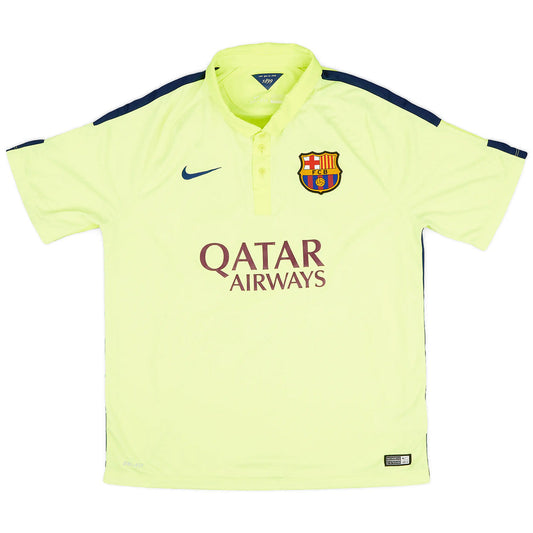 SUÁREZ #9 Retro Barcelona Third Jersey 2014/15