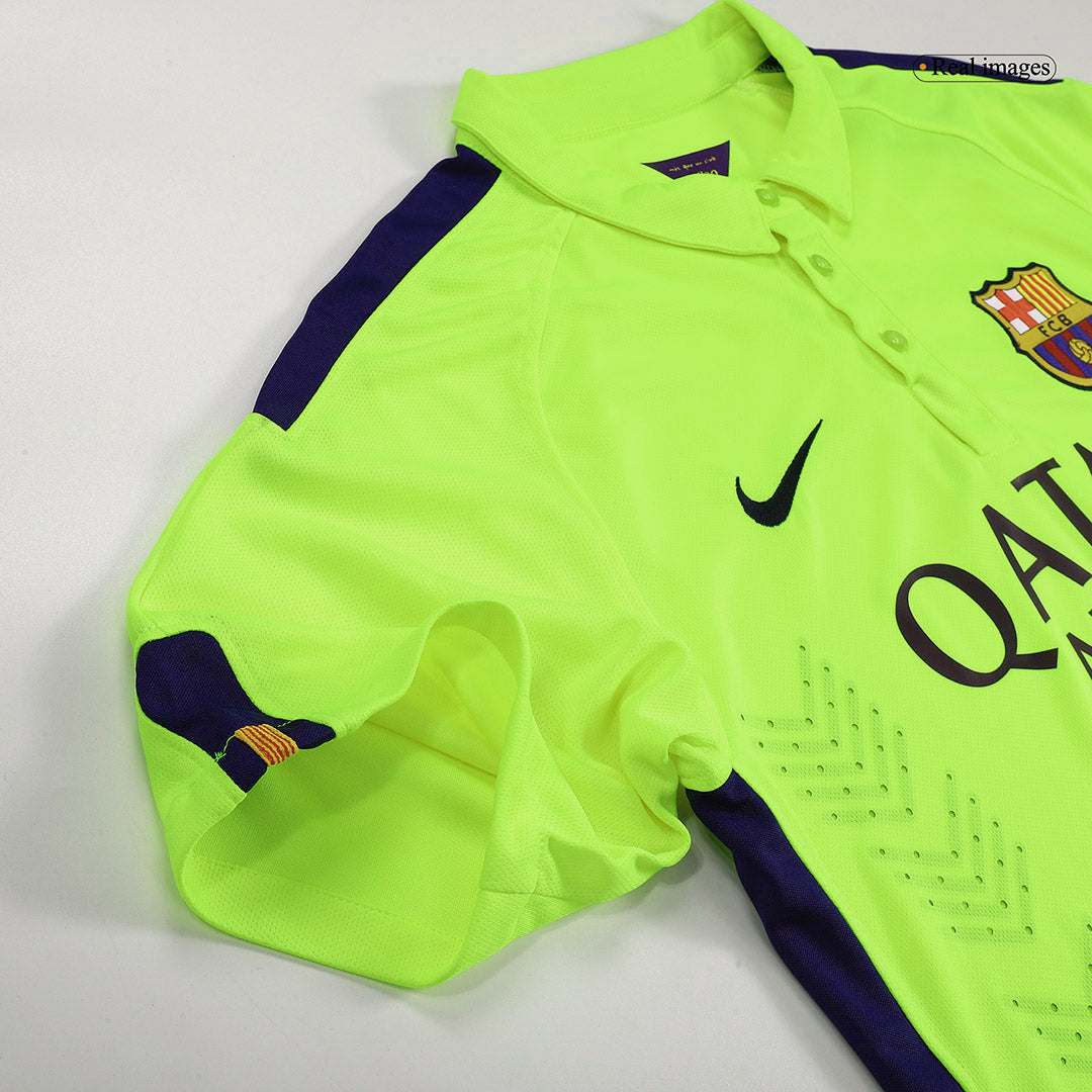 SUÁREZ #9 Retro Barcelona Third Jersey 2014/15