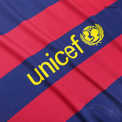 Neymar Jr #11 Retro Barcelona Home Jersey 2015/16
