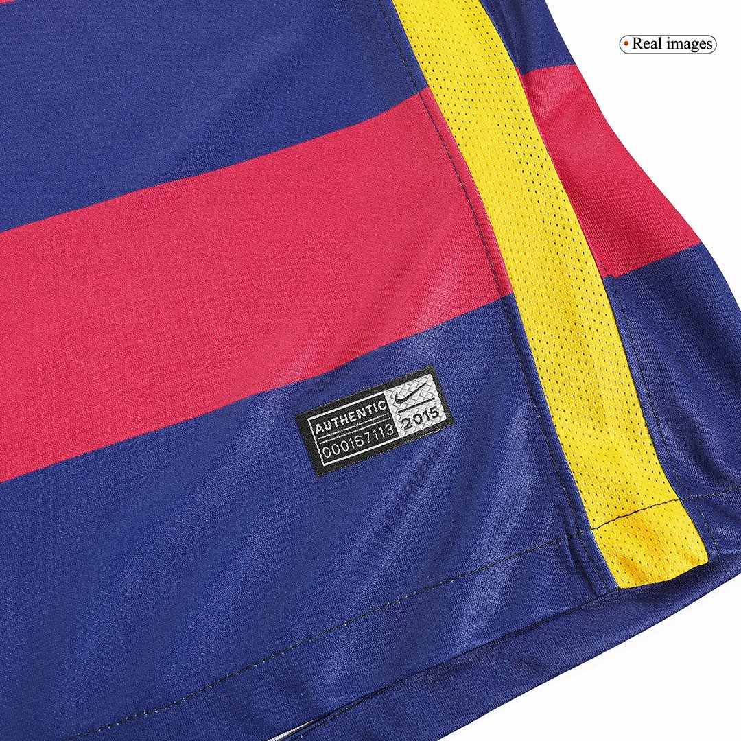 SUÁREZ #9 Retro Barcelona Home Jersey 2015/16