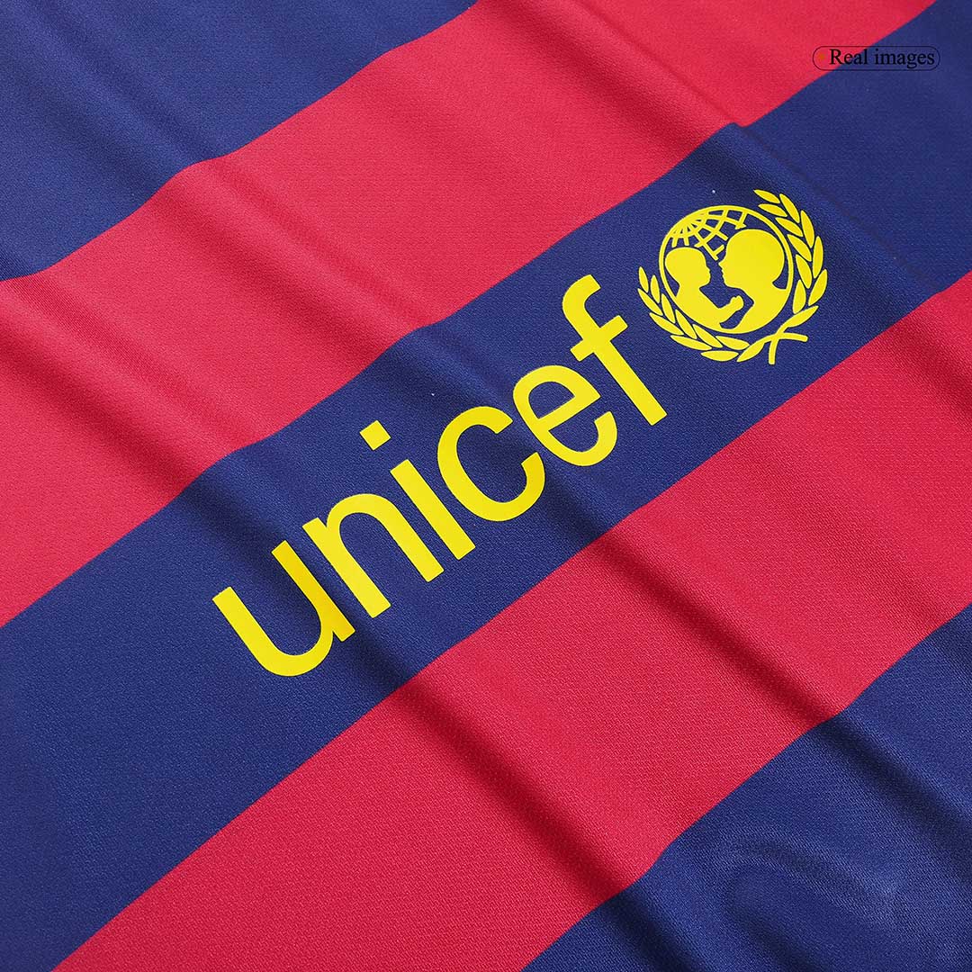 SUÁREZ #9 Retro Barcelona Home Jersey 2015/16