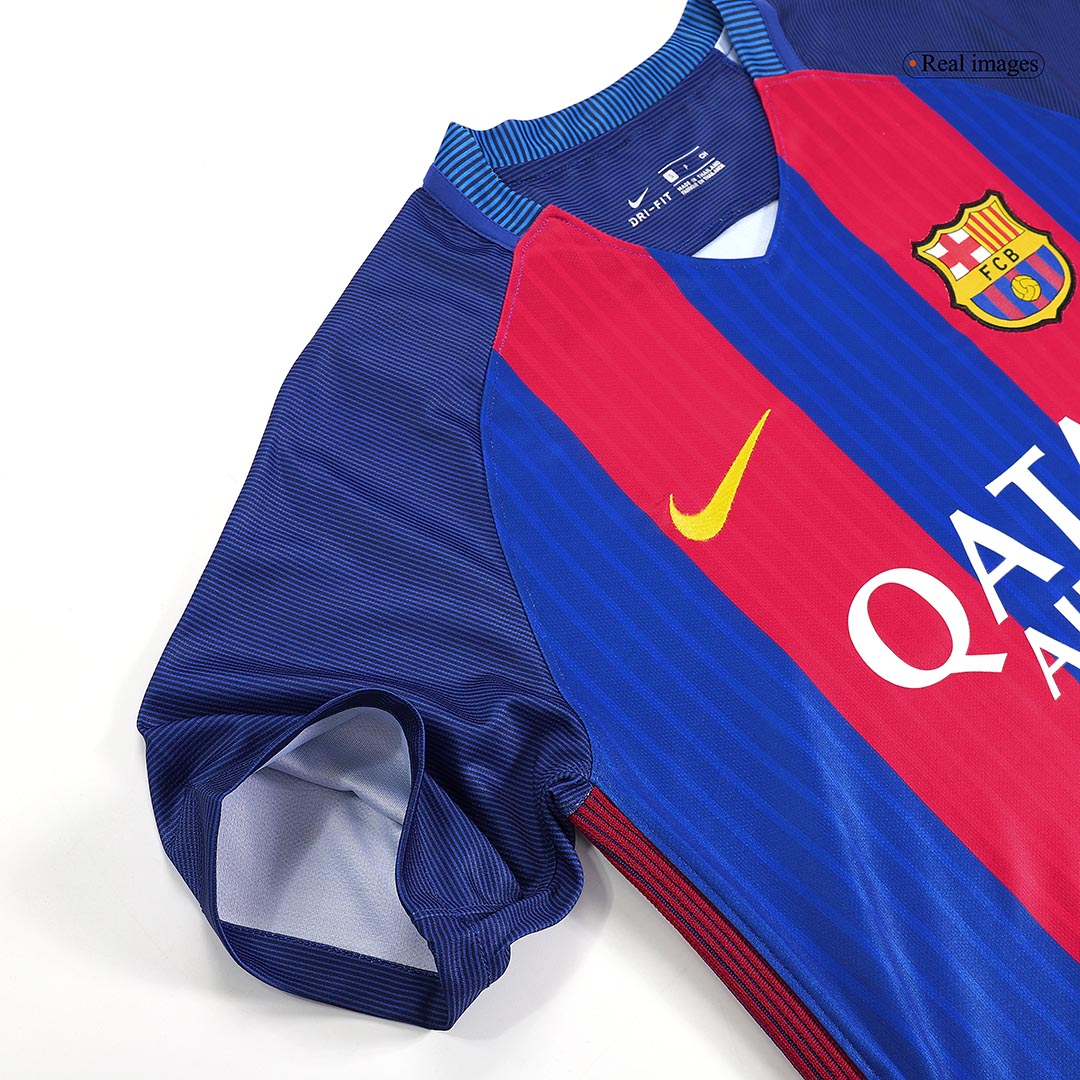 MESSI #10 Retro Barcelona Home Jersey 2016/17