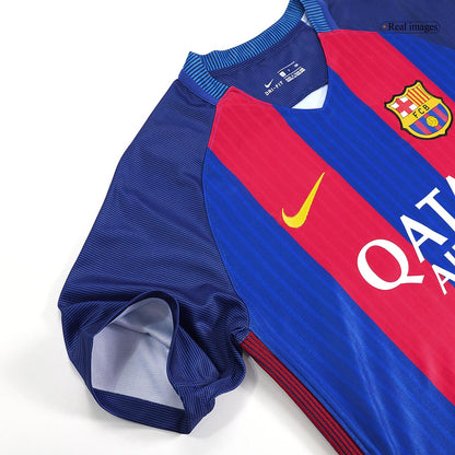 MESSI #10 Retro Barcelona Home Jersey 2016/17