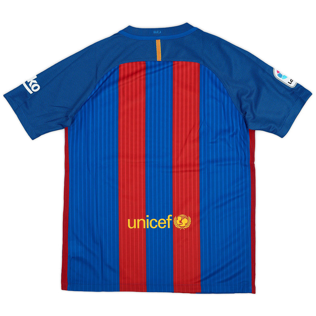 MESSI #10 Retro Barcelona Home Jersey 2016/17