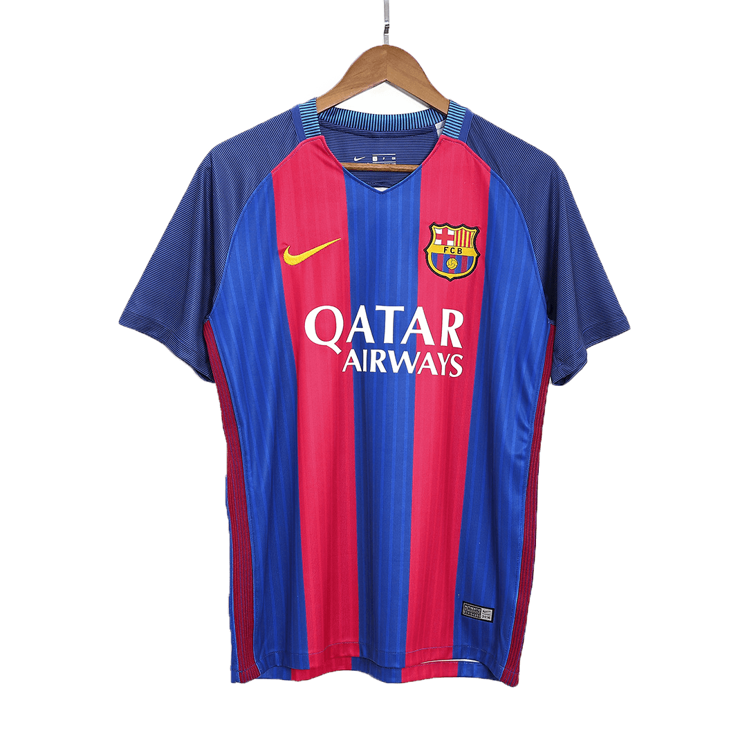 MESSI #10 Retro Barcelona Home Jersey 2016/17