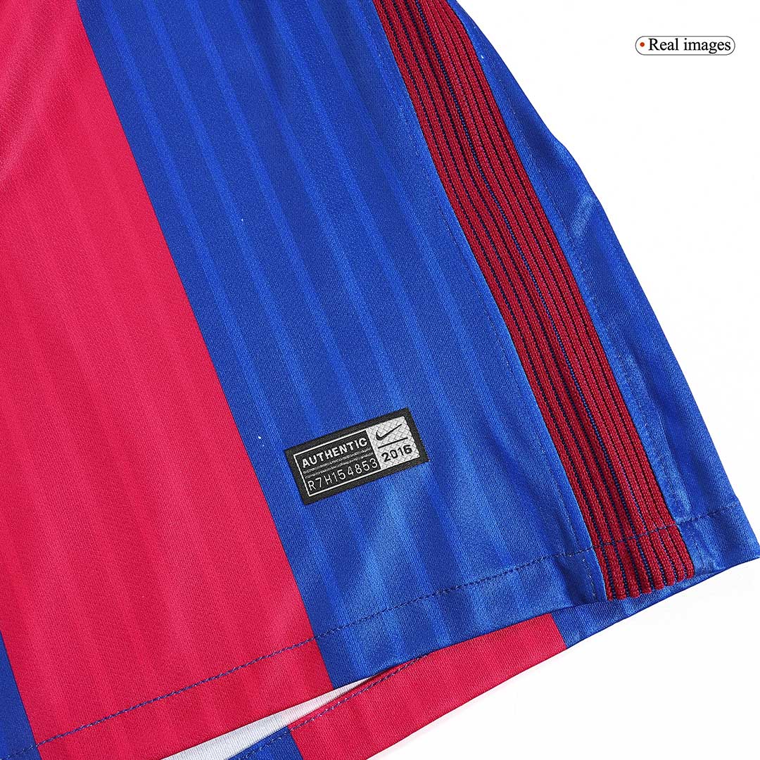 SUÁREZ #9 Retro Barcelona Home Jersey 2016/17