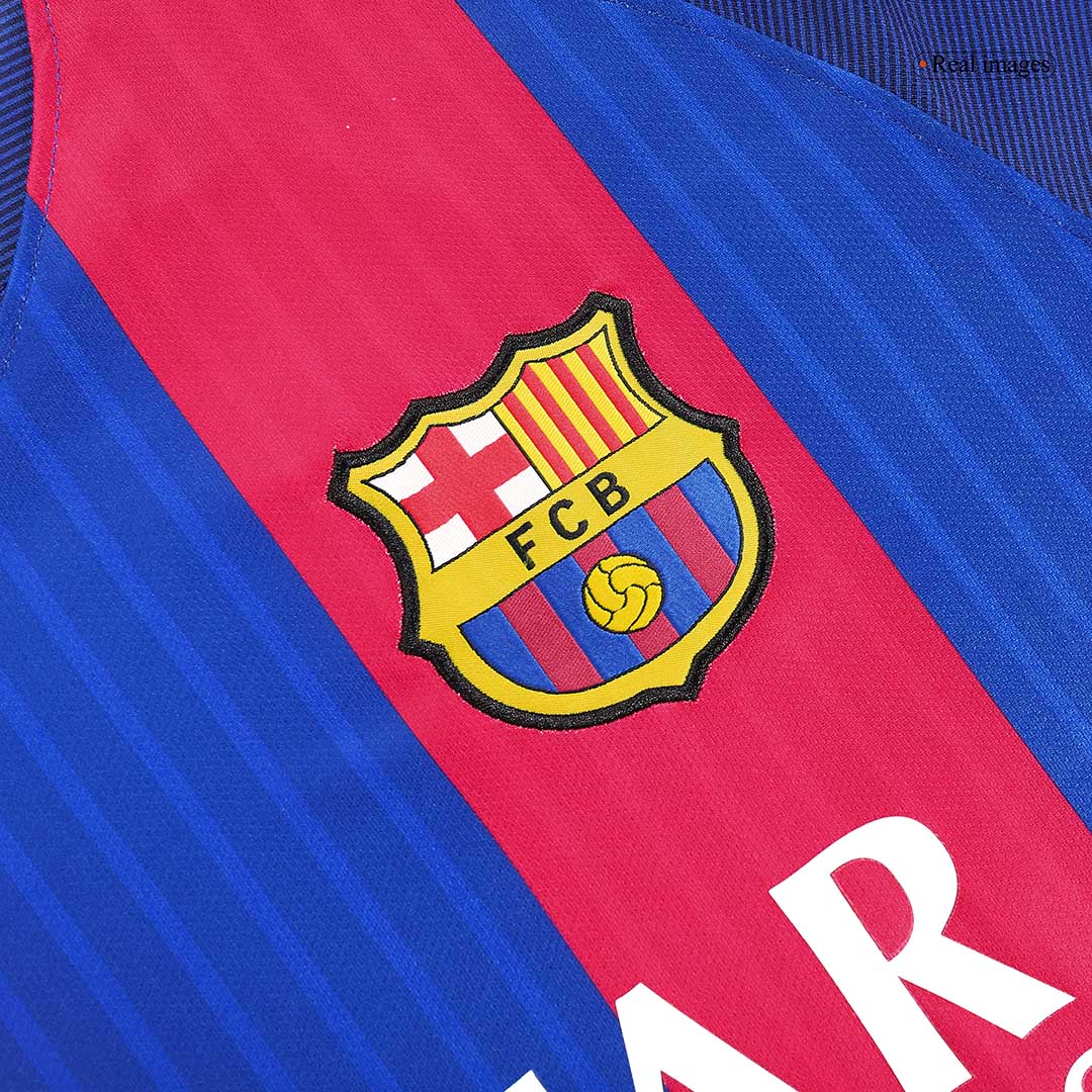 SUÁREZ #9 Retro Barcelona Home Jersey 2016/17