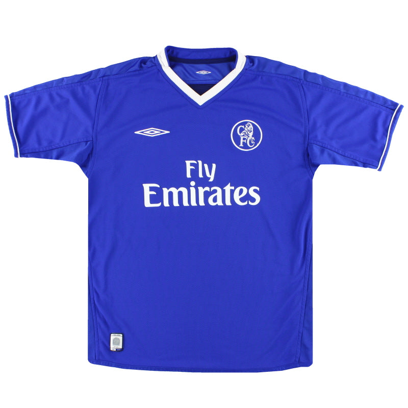 Drogba #15 Retro Chelsea Home Jersey 2003/05