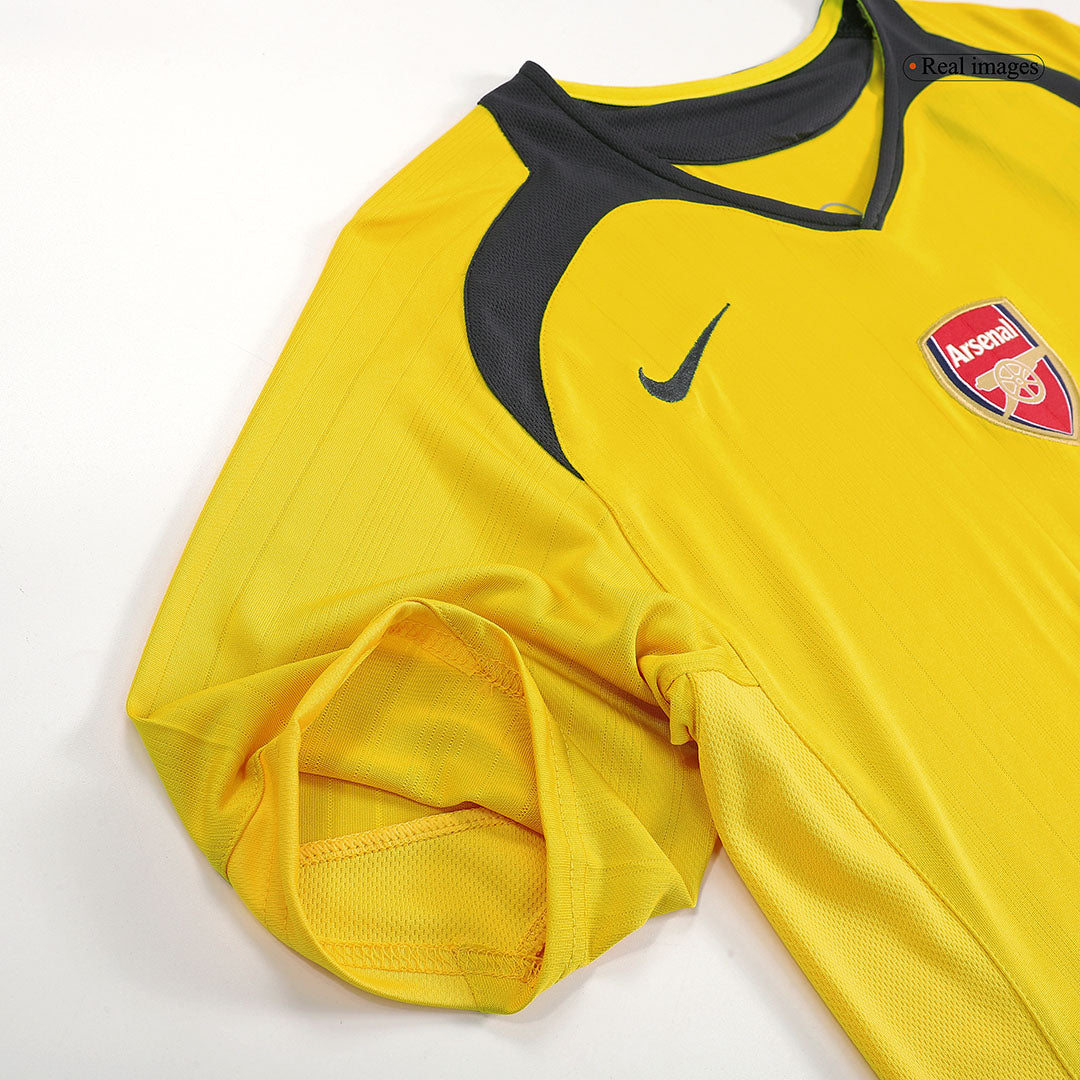 Cole #3 Retro Arsenal Away Jersey 2005/06