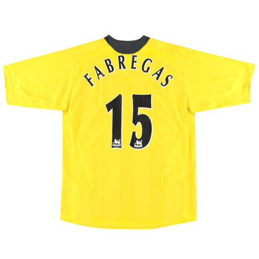 Fabregas #15 Retro Arsenal Away Jersey 2005/06