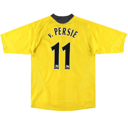v.Persie #11 Retro Arsenal Away Jersey 2005/06