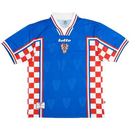 Šuker #9 Retro Croatia Away Jersey World Cup 1998