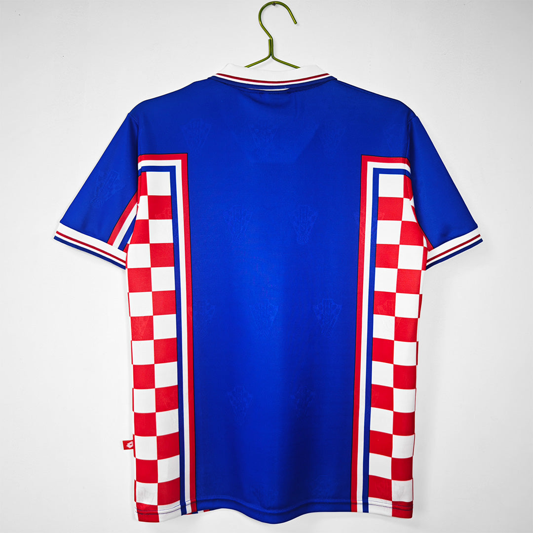 Boban #10 Retro Croatia Away Jersey World Cup 1998