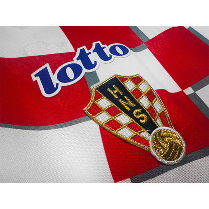 Šuker #9 Retro Croatia Home Jersey World Cup 1998