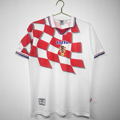 Boban #10 Retro Croatia Home Jersey World Cup 1998