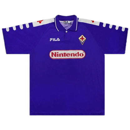 Rui Costa #10 Retro Fiorentina Home Jersey 1998/99