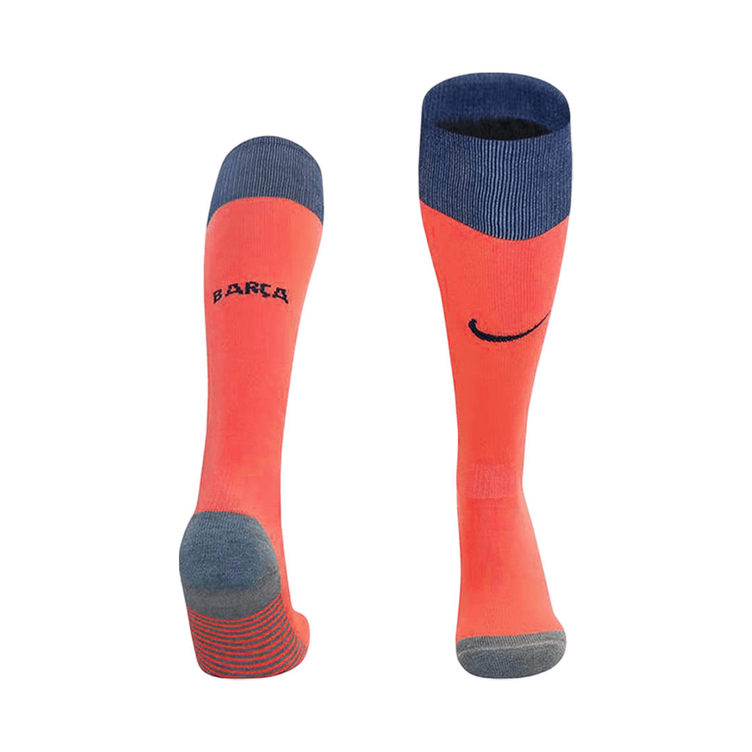 Barcelona Third Soccer Socks - Orange 2025/26
