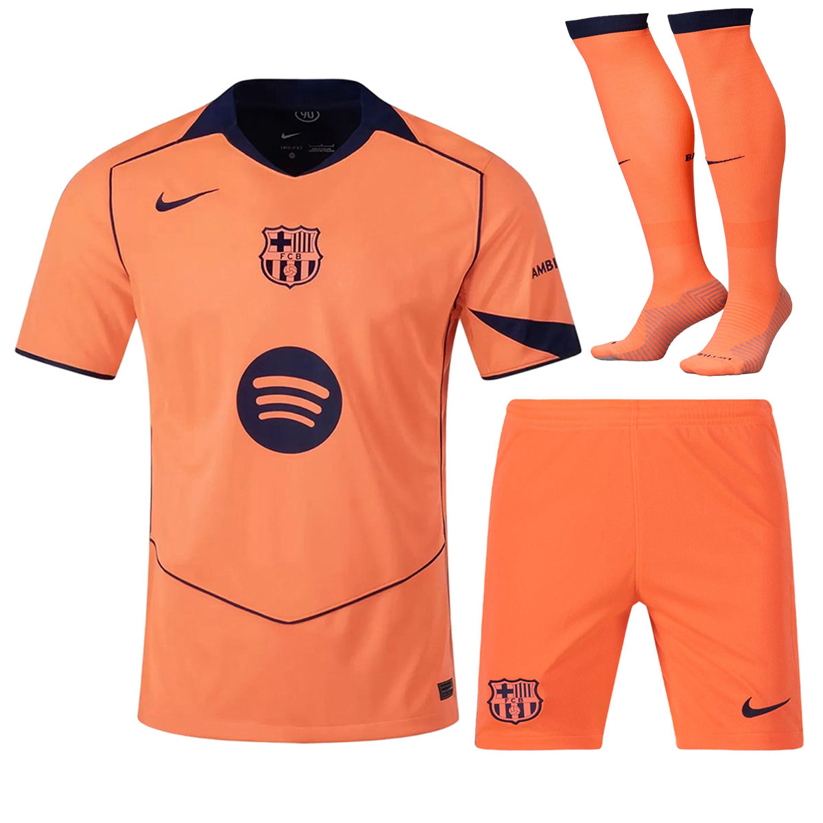 Barcelona Third Jersey Full Kit 2025/26