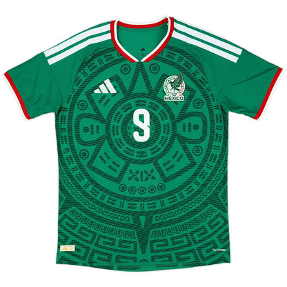 Raúl #9 Mexico Home Match Jersey Player Version World Cup 2026